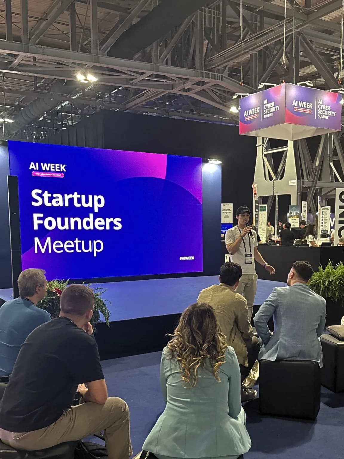 Das Startup Founders Meetup auf der AI Week