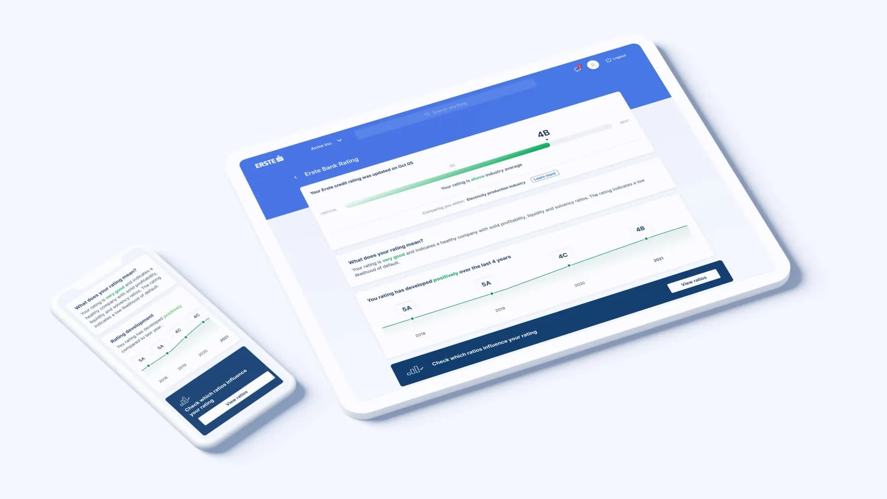 Erste · Financial Health